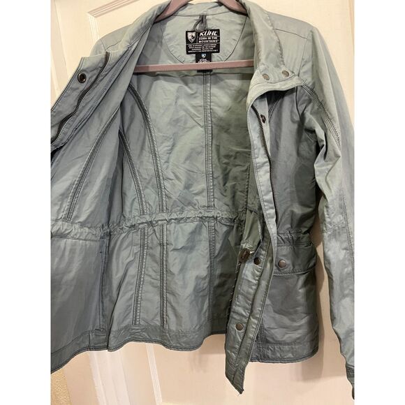 KUHL Projekt Blue Utility Full Zip Hiking Sports Jacket Coat Women's Size Medium - Picture 5 of 14